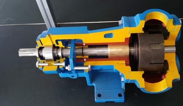 內(nèi)嚙合轉(zhuǎn)子泵剖面圖. 內(nèi)嚙合轉(zhuǎn)子泵剖面圖.